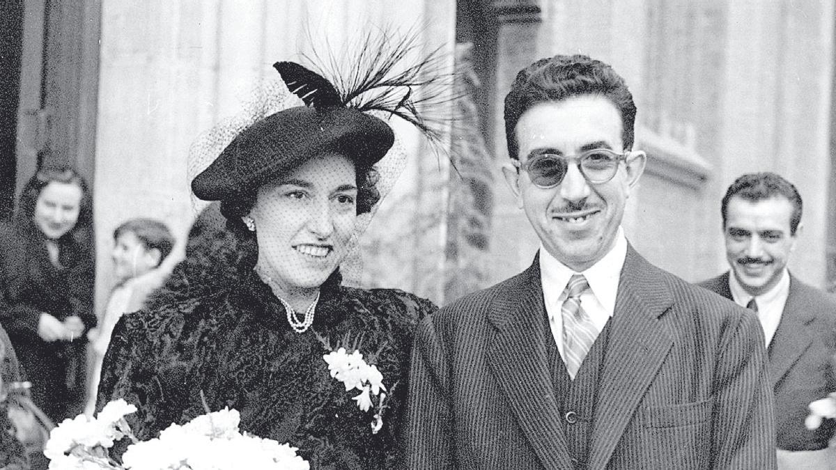 El día de su boda con María Vergara