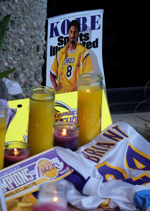 Luto en la NBA y en las calles por Kobe Bryant