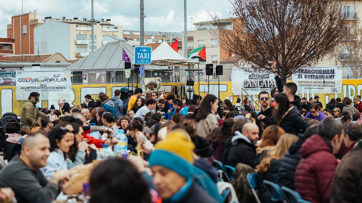 La 'calçotada' de Can Capablanca celebrada el pasado sábado 15 de marzo