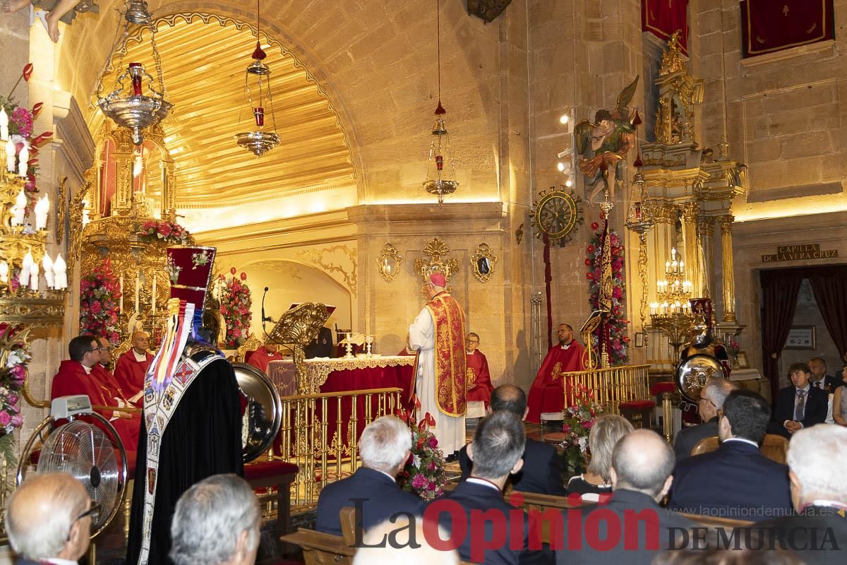 Así se ha vivido en Caravaca la clausura del Quinario de la Vera Cruz