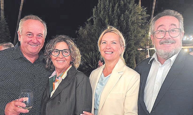Miquel Rigo, María Socias, Natalia Pérez-Fajardo y Fernando Ibáñez.