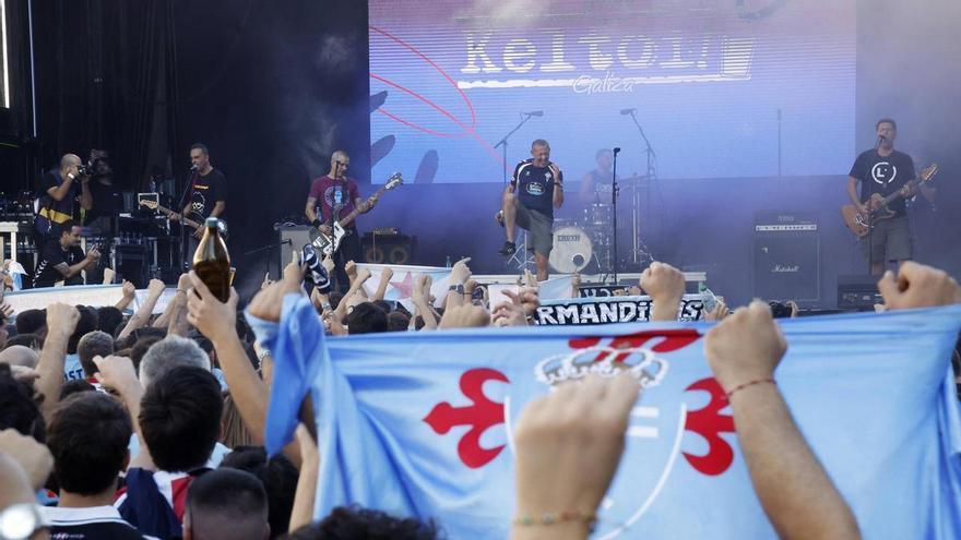Celtismo a pleno sol: la fiesta en los aledaños de Balaídos
