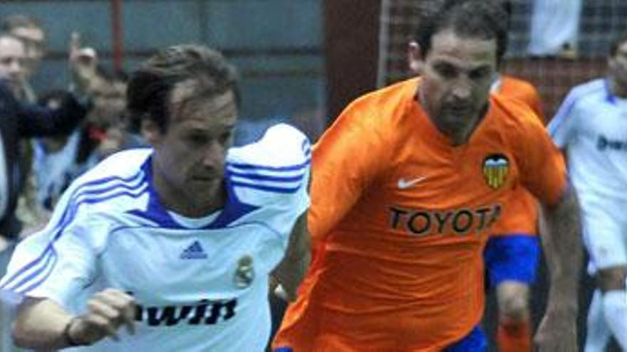 Fernando Giner, durante un partido de la Liga de Fútbol Indoor.