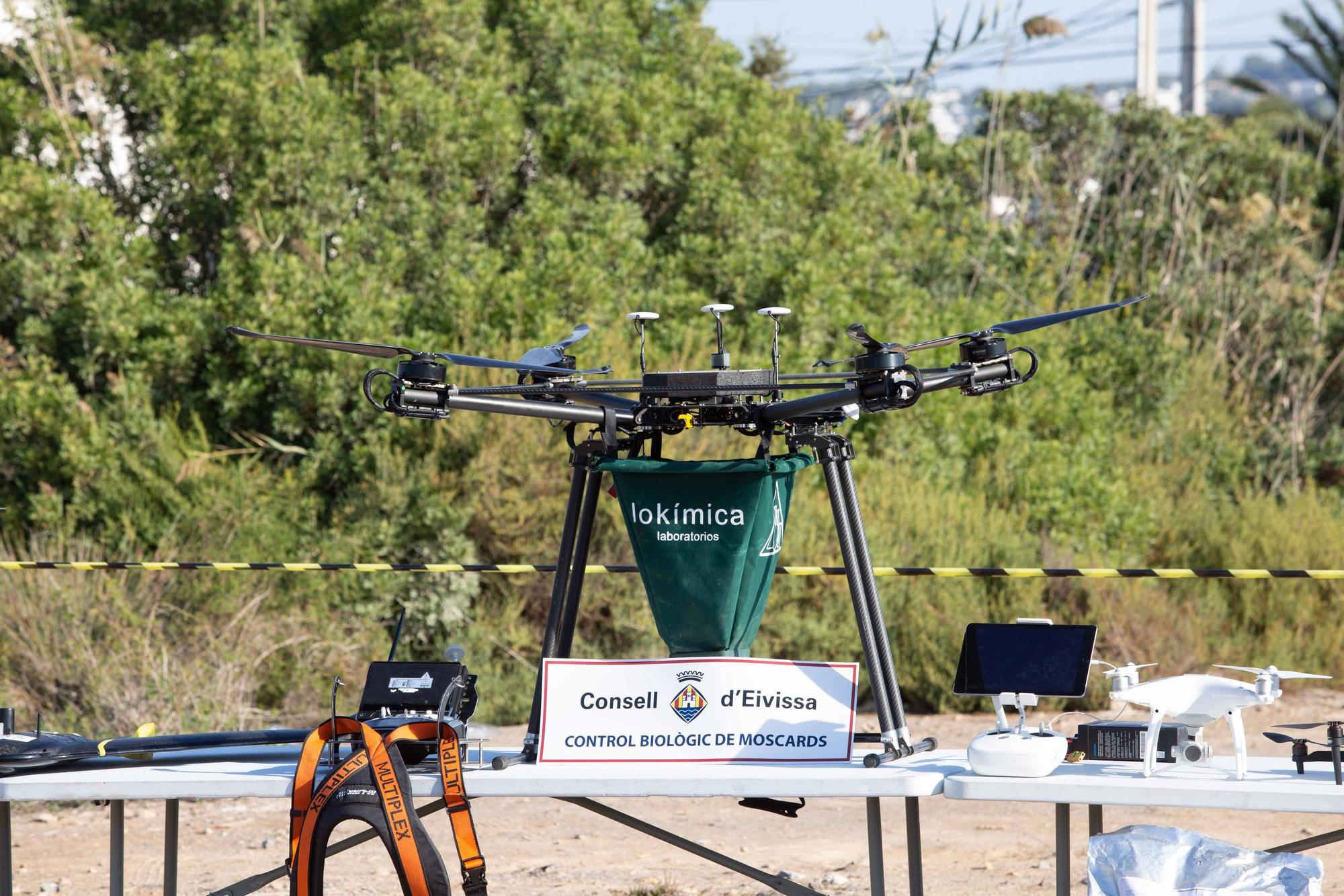 Drones contra los mosquitos de Ibiza