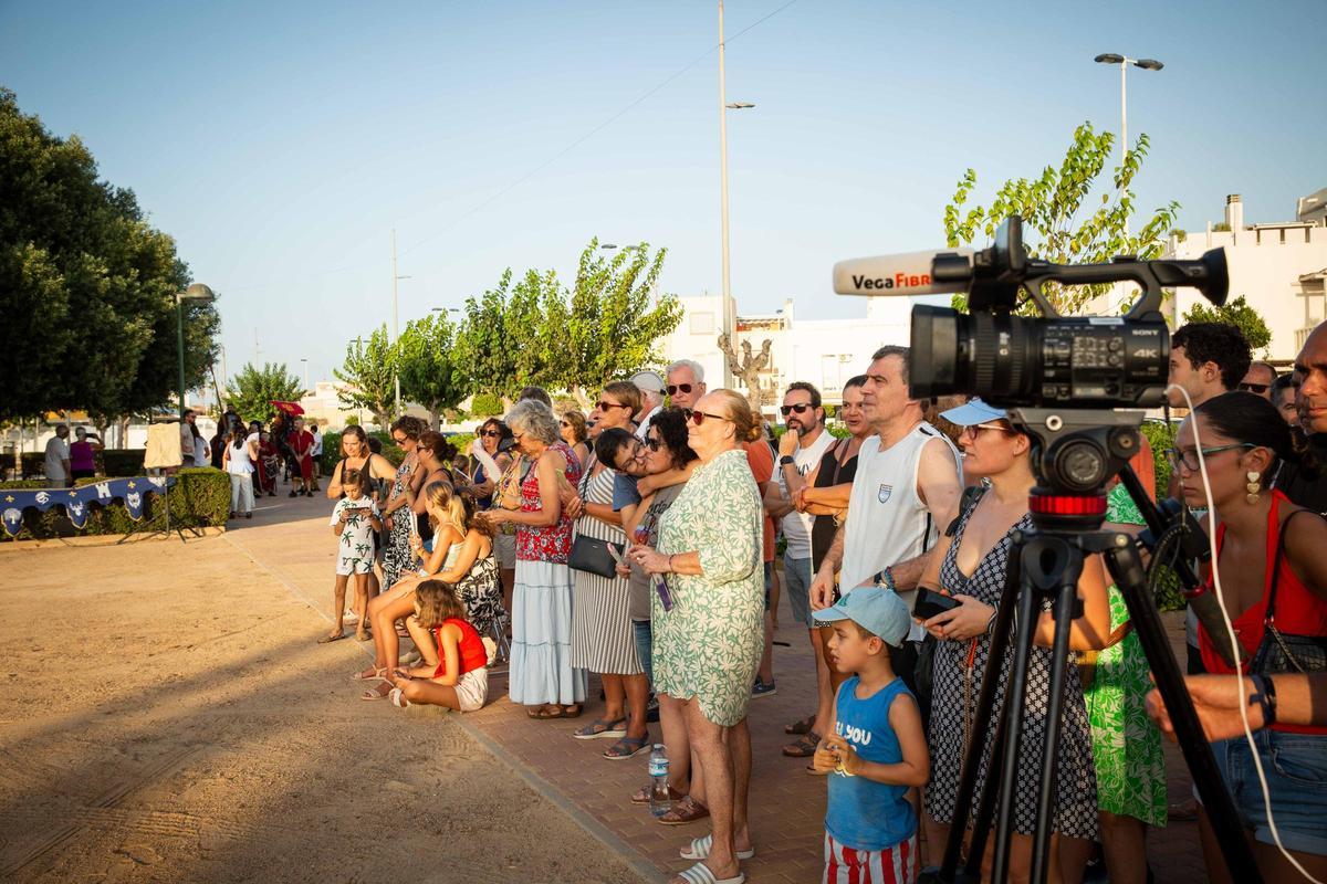 Las mejores imágenes de la recreación de la sentencia de Torrellas y la inauguración del mojón que delimita la frontera entre los reinos de Castilla y Aragón