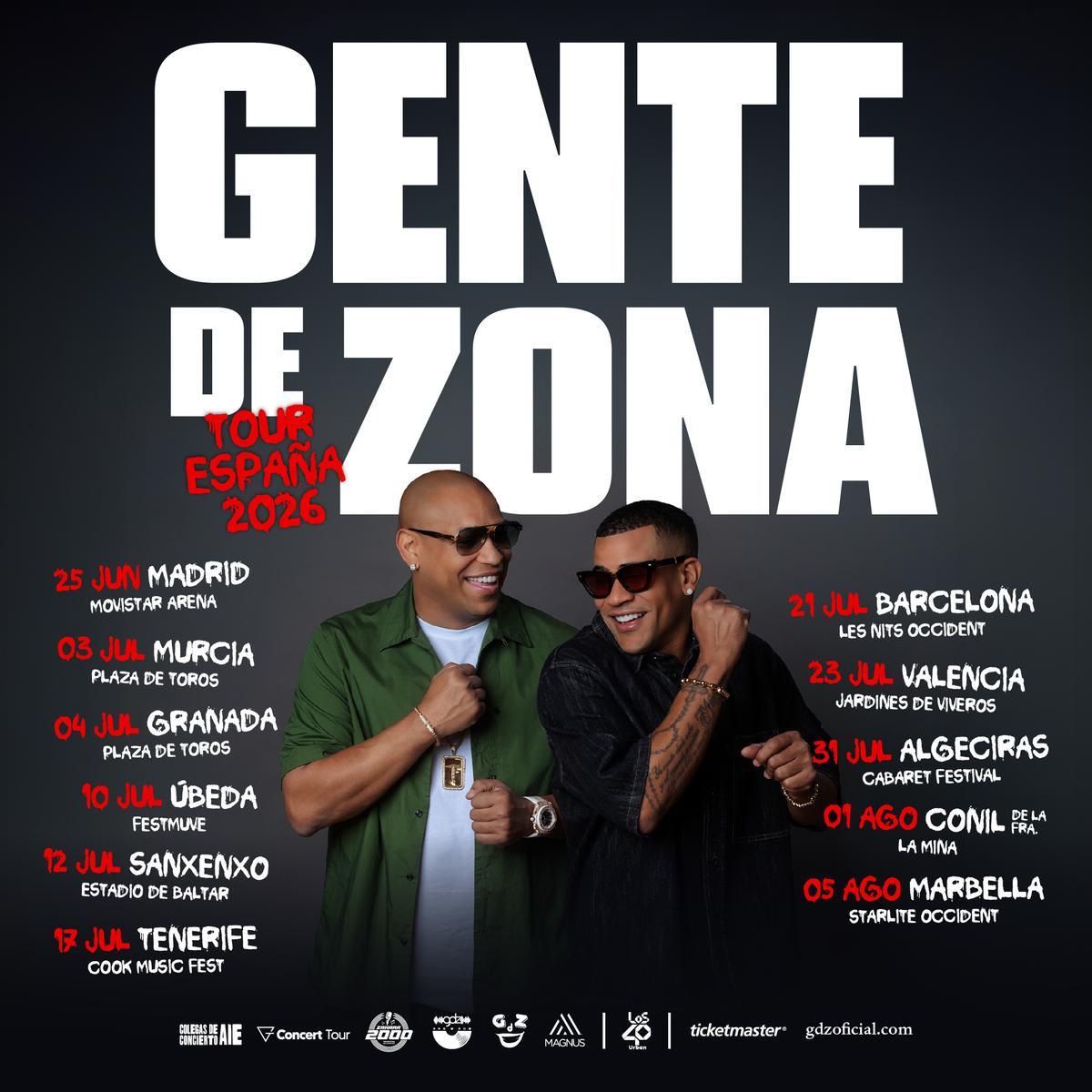 Seis de las once fechas previstas para la gira serán en Andalucía.