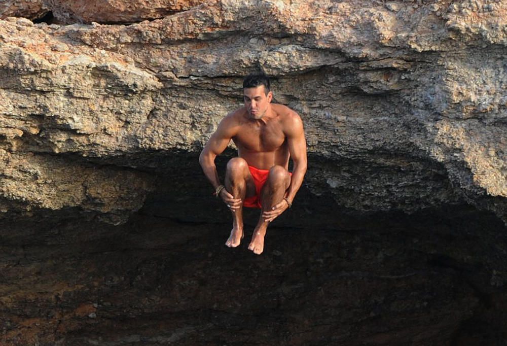 Mario Casas, en las Pitiusas.