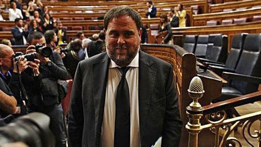 El líder d&#039;ERC, Oriol Junqueras