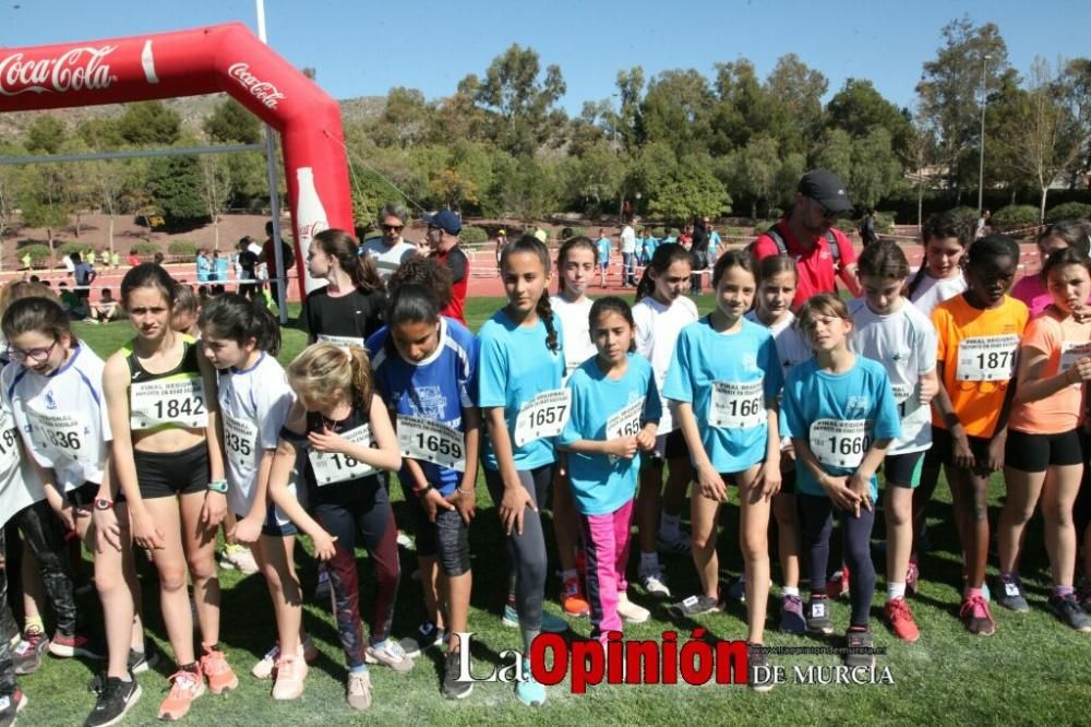 Final Cross Escolar de Lorca. Alevín femenino