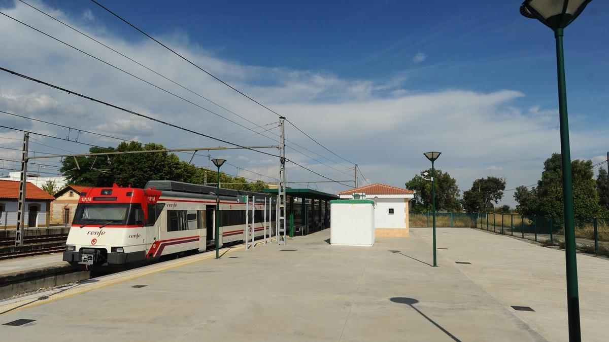 Estación del Tren de Proximidad en Villarrubia.