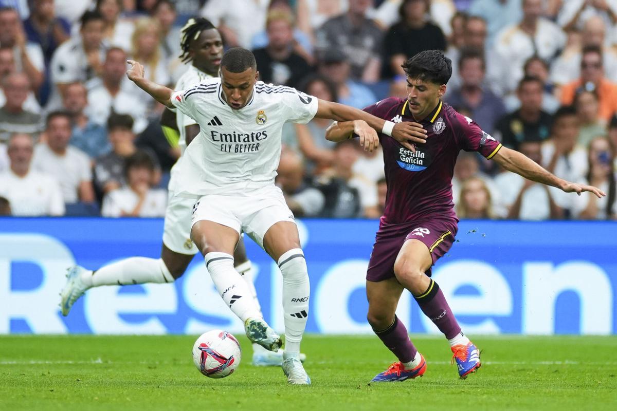 Imagen del último partido entre Madrid y Valladolid