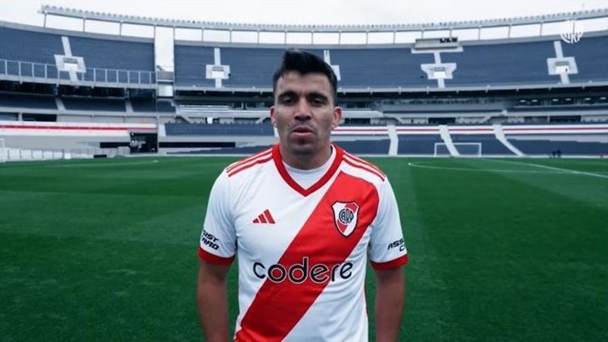 Así fue el primer día de Marcos Acuña en River Plate
