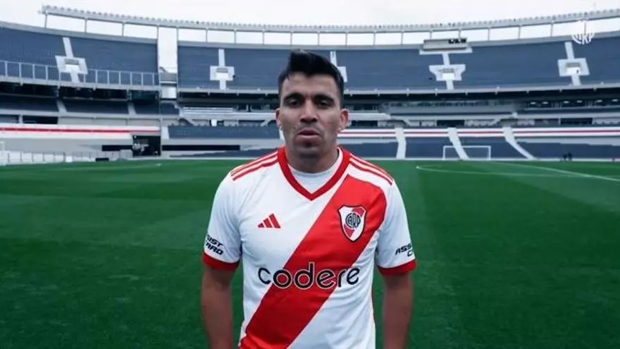 Así fue el primer día de Marcos Acuña en River Plate