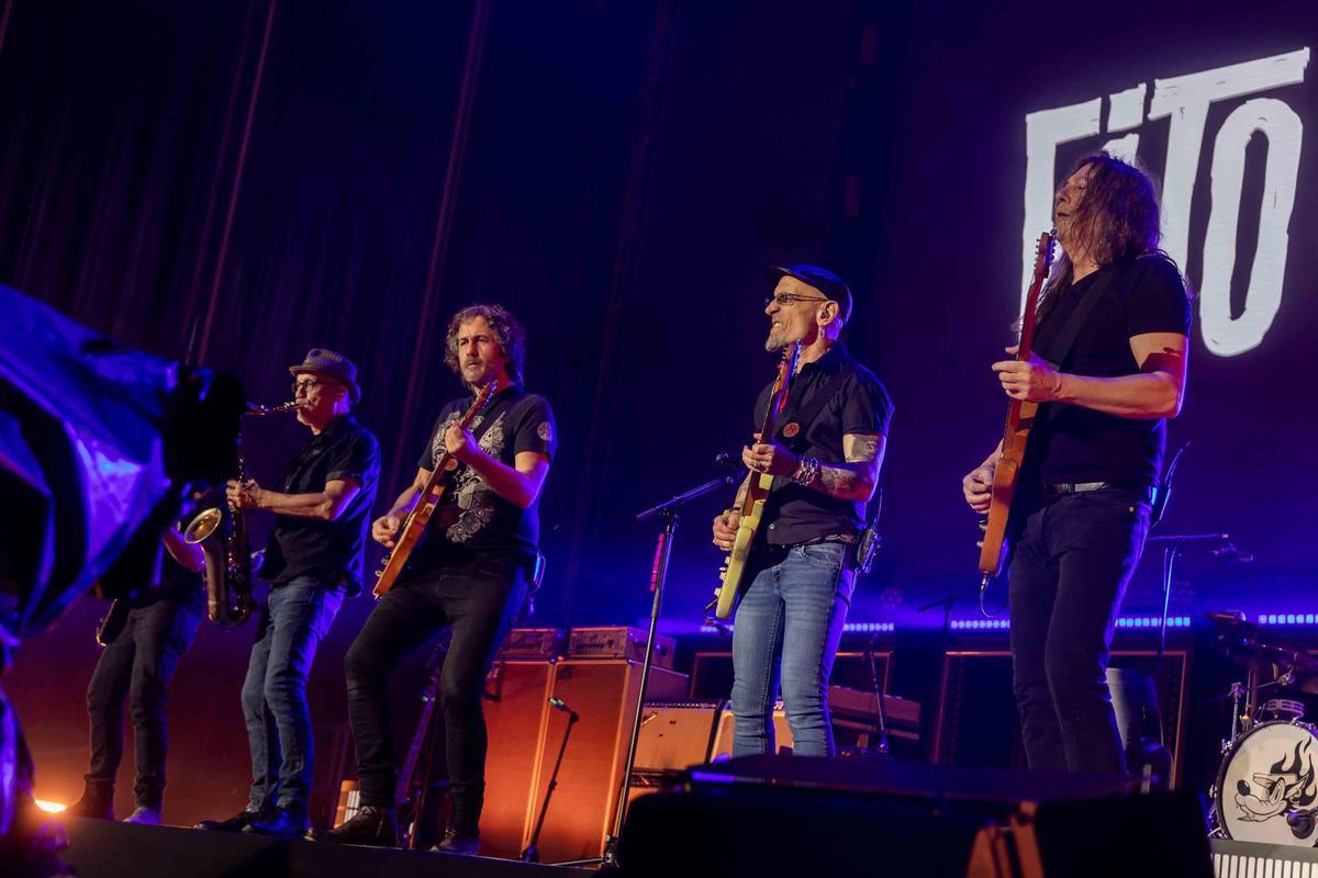 Alicante vibra con el directo de Fito & Fitipaldis