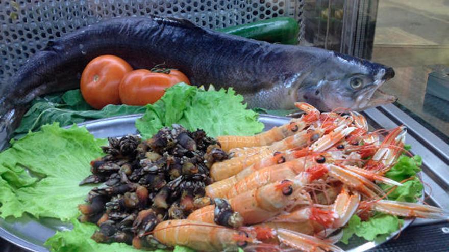 Algunas de las propuestas culinarias de la marisquería y restaurante O Calexo.