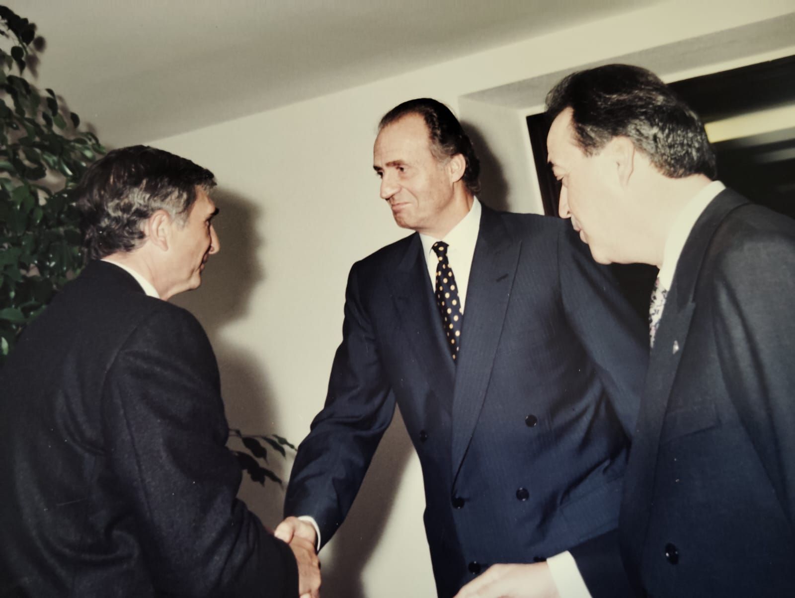 Con el rey emérito, Juan Carlos I.jpeg