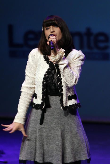 La cantante Ruki, durante la gala.