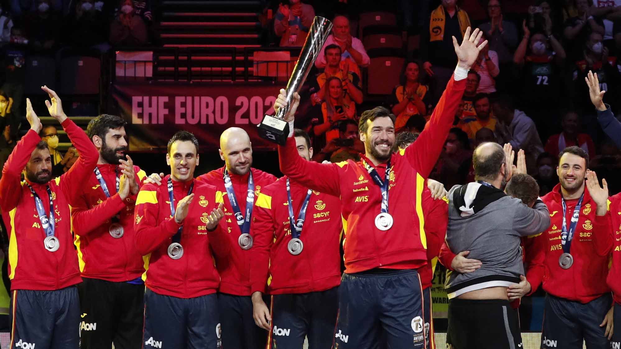 España conquistó la plata en el pasado Europeo