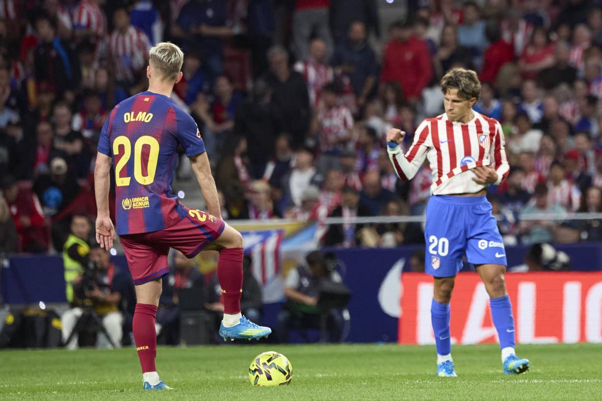 LaLiga: Atlético de Madrid - FC Barcelona, en imágenes.