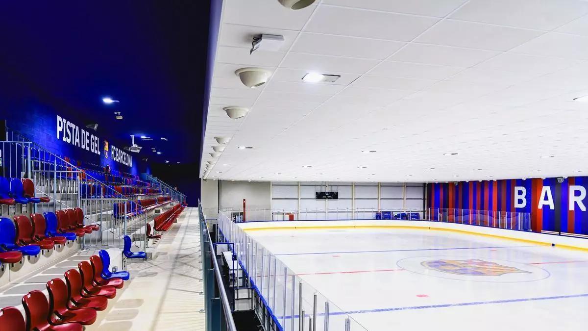 El Barça ya tiene nueva pista de hielo