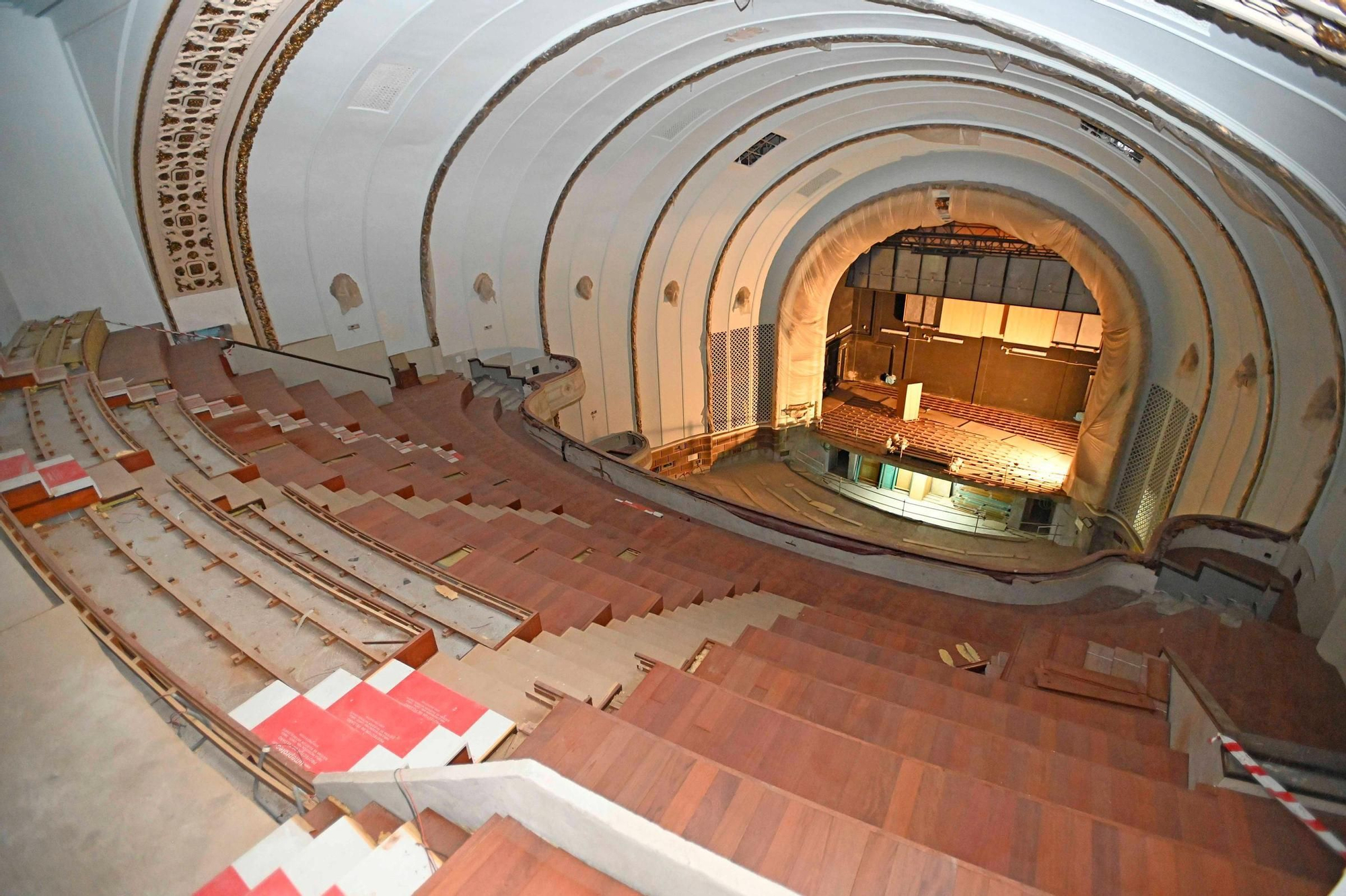 Vista desde el palco