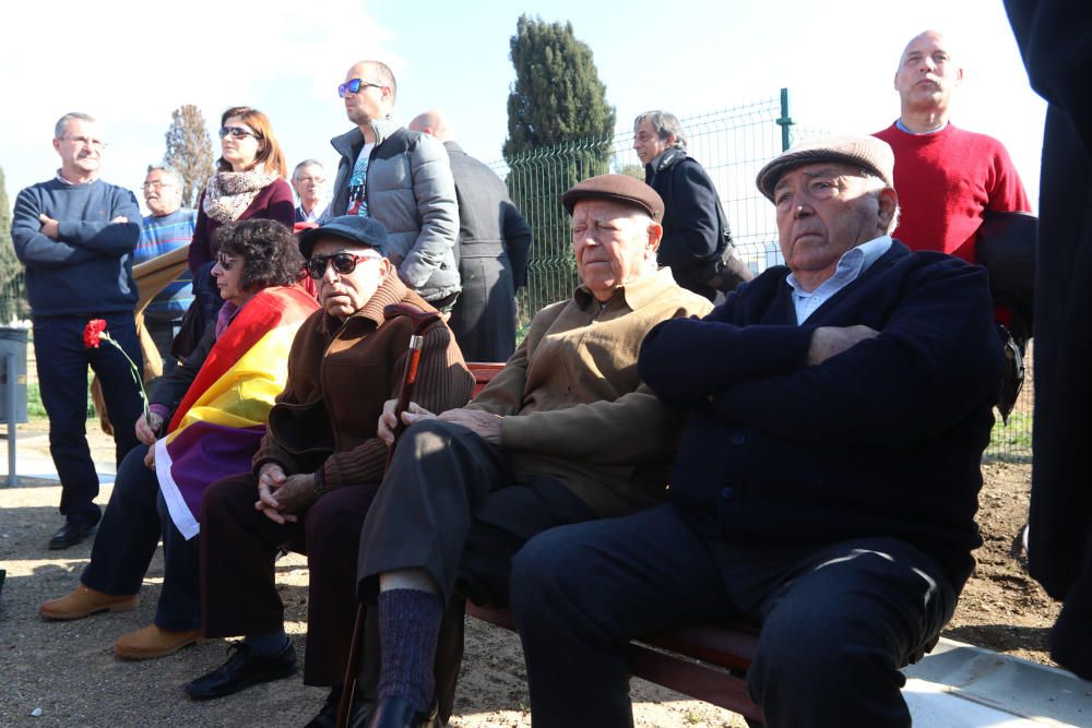 Primer homenaje oficial a las víctimas del franquismo en Málaga