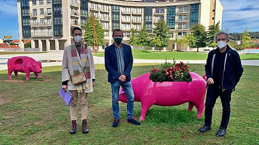 El jurado de “Vilas en Flor” visita Lalín