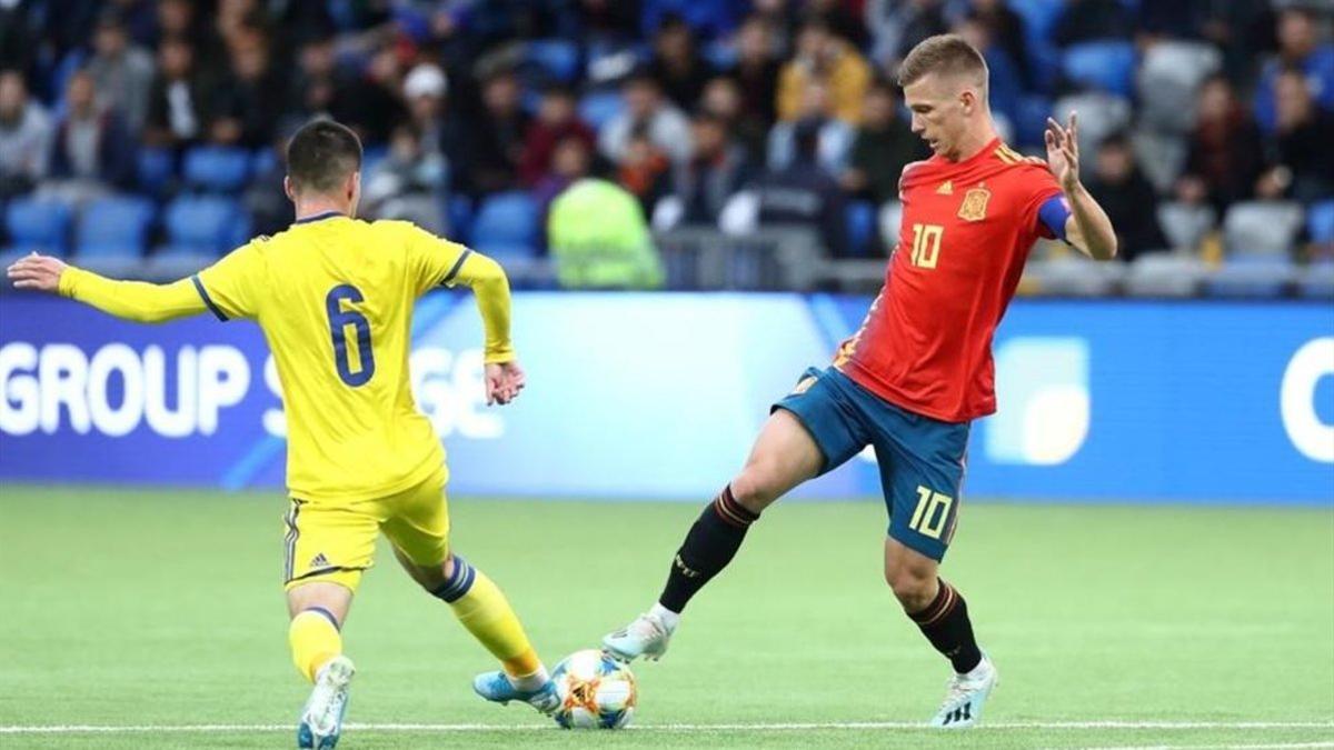 Dani Olmo capitán de la sub-21 frente a Kazajistán