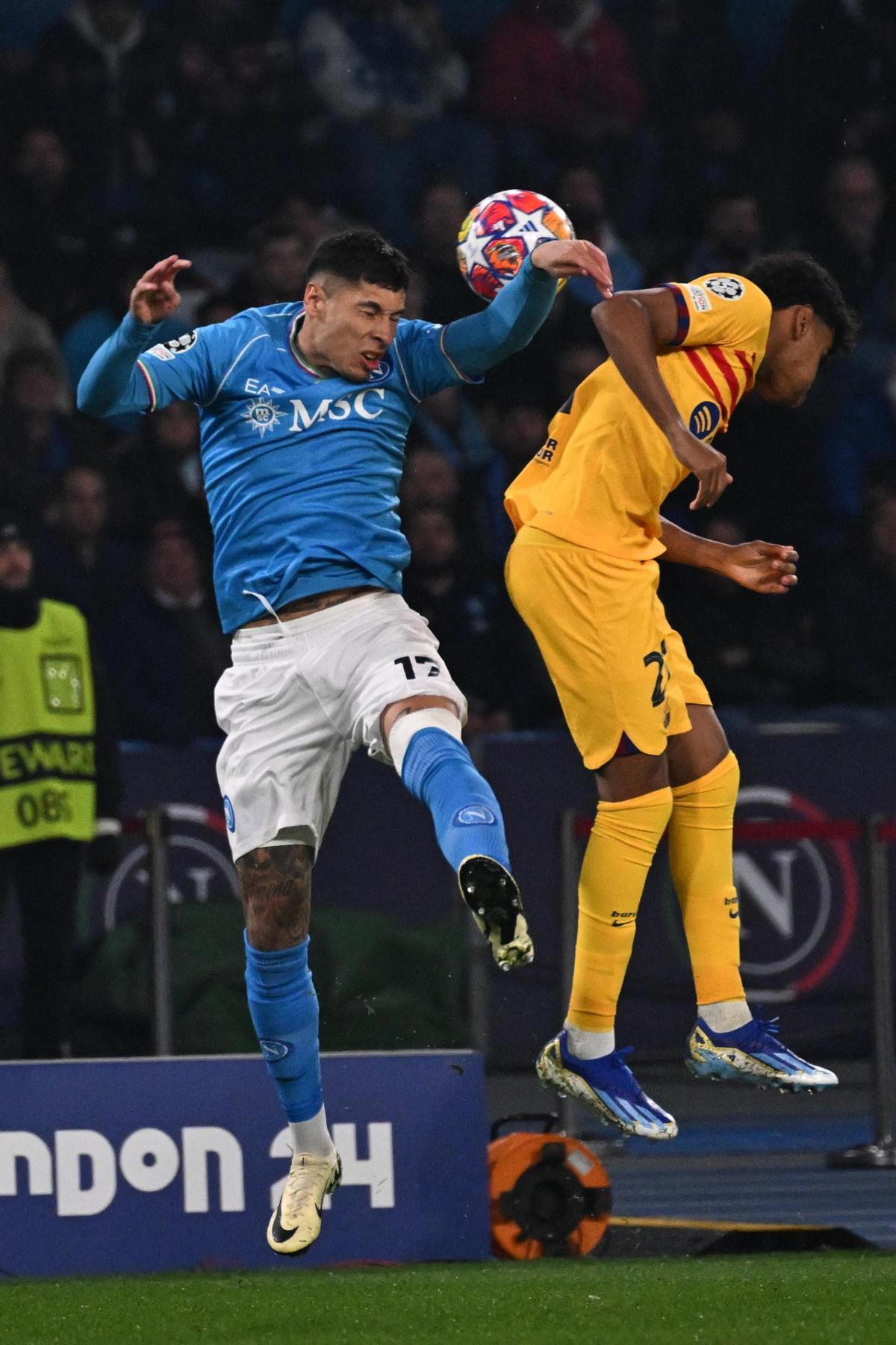 Champions League | Napoli - FC Barcelona, en imágenes.