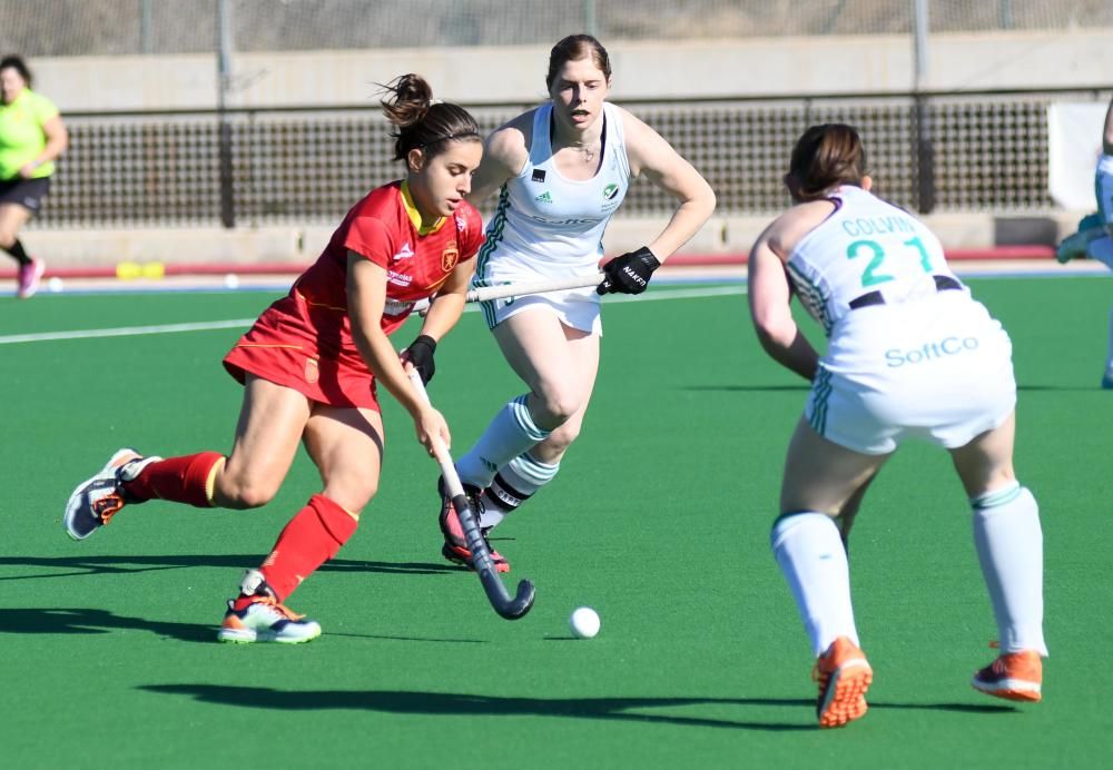 Selección española femenina de hockey en Murcia