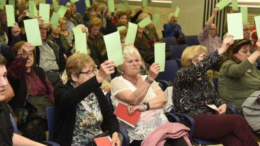 Un moment de l&#039;assemblea d&#039;ahir a la tarda