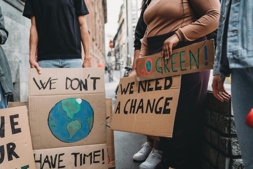 Manifestación contra el cambio climático
