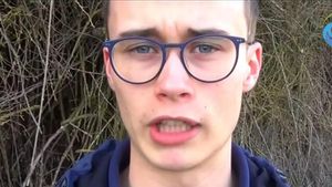 Jorge Rey, aficionado a la meteorología, de 17 años