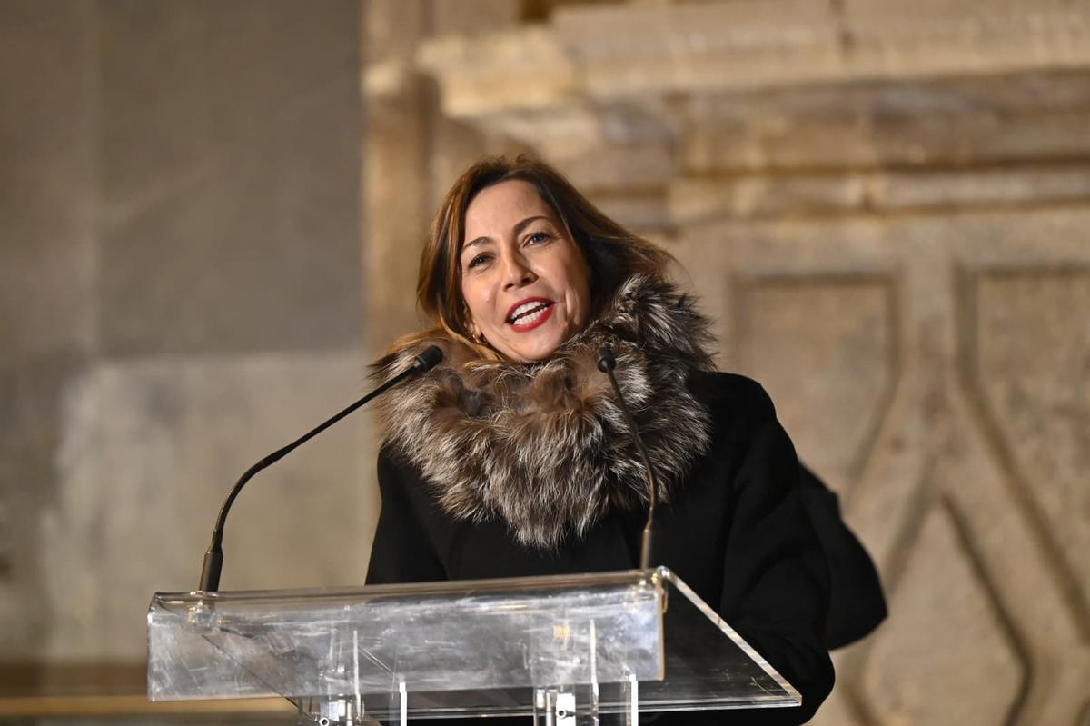 Los tambores del Bajo Aragón han resonado este jueves en el centro de Zaragoza