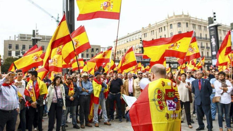 Manifestación en Zaragoza contra el 1-0