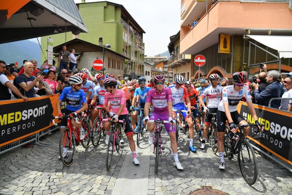 Las imágenes de la decimocuarta etapa del Giro de Italia.