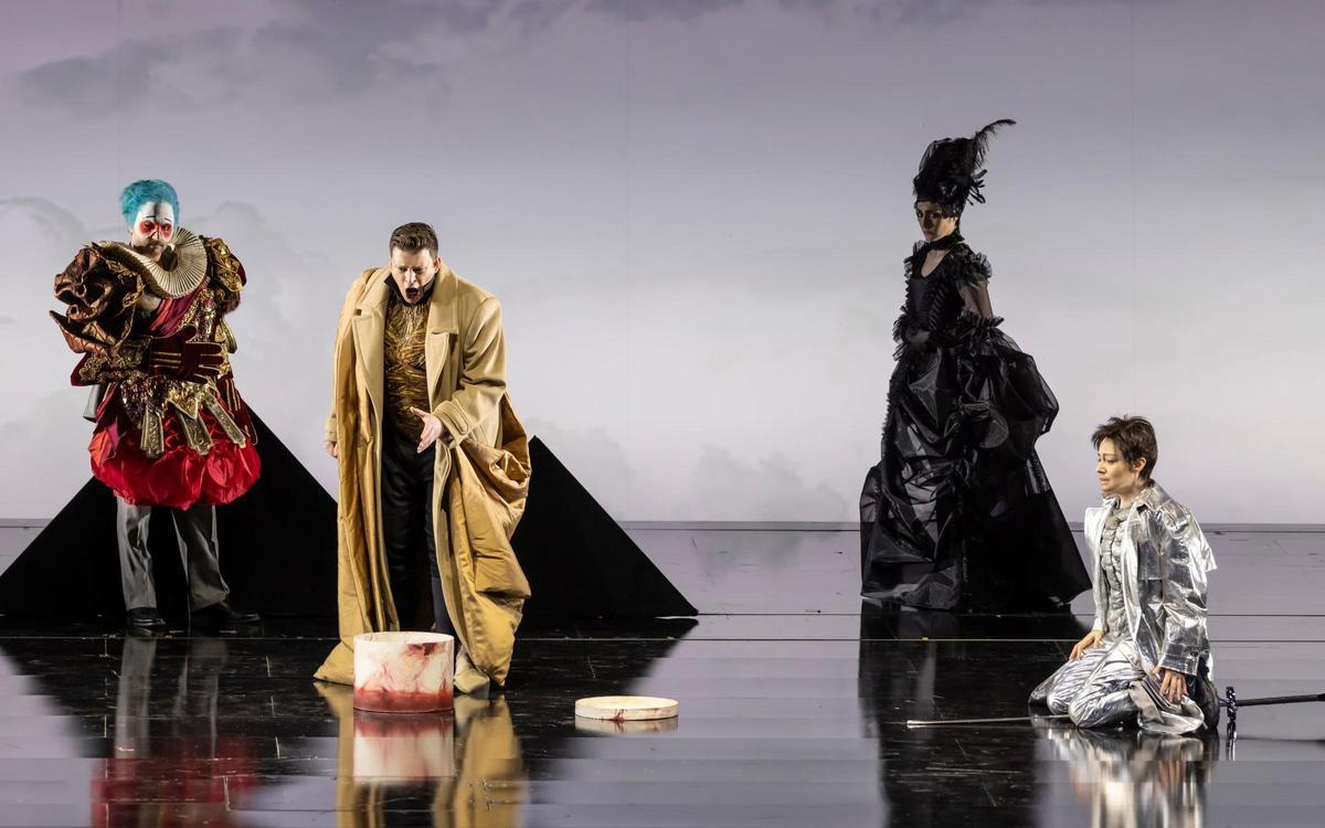 Una de las escenas de la ópera Giulio Cesare in Egitto
