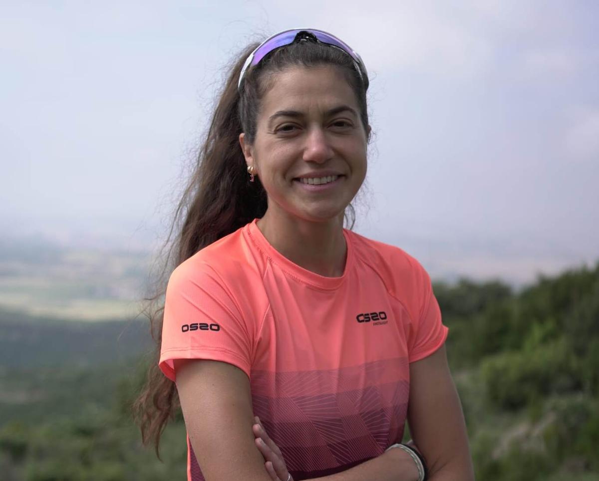 Laura Labarta, en el monte, hábitat de su mejor versión.