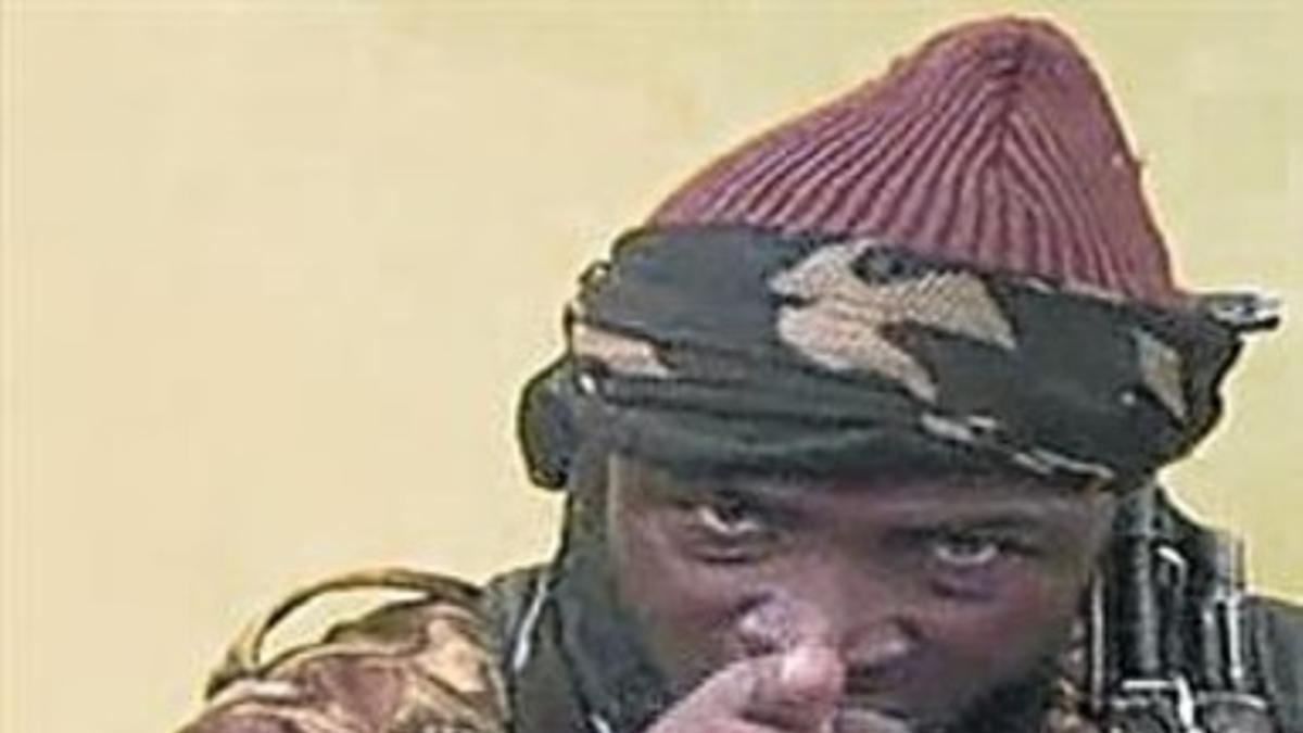 Abubakar Shekau, el líder de Boko Haram, en un vídeo difundido por el grupo yihadista, en mayo.