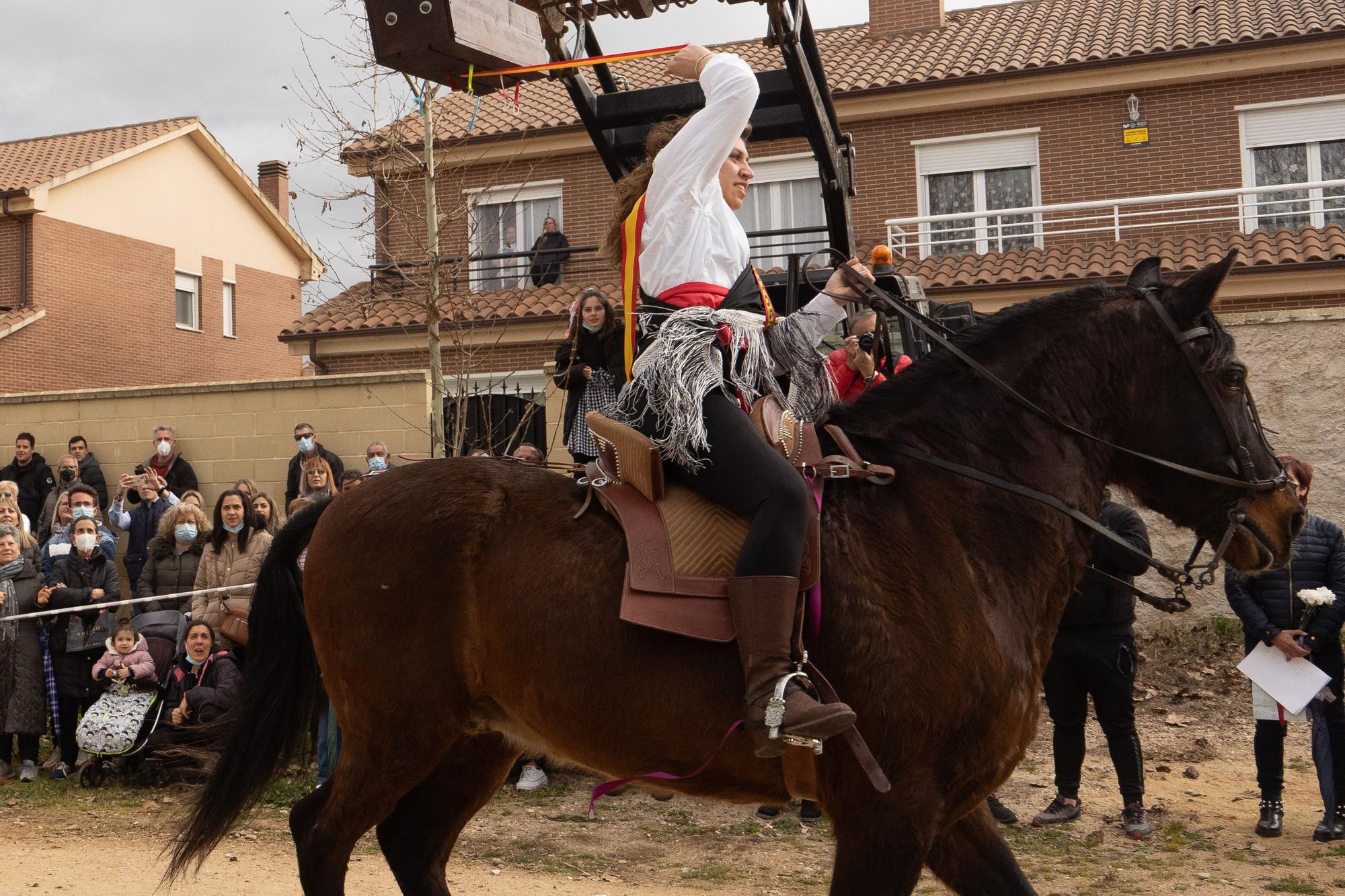 Primera carrera de cintas en Villaralbo