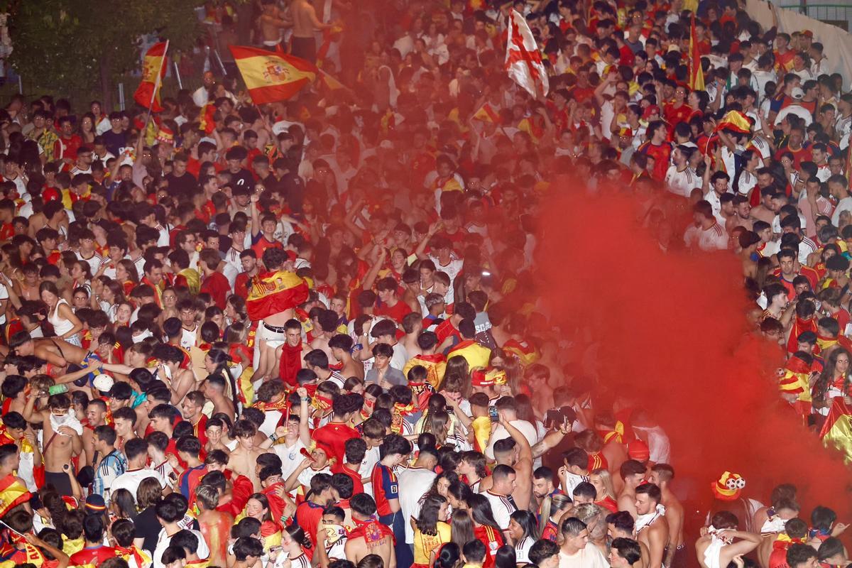 ¡España, campeona del mundo! Córdoba celebra en Las Tendillas el triunfo ante Argentina