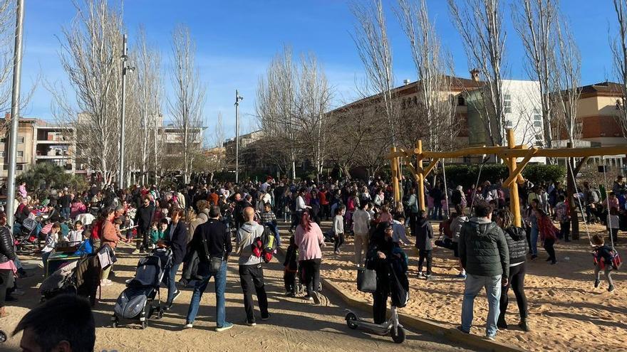 Una festa molt participada marca l&#039;estrena la renovació del parc Garcia Fosas a Igualada