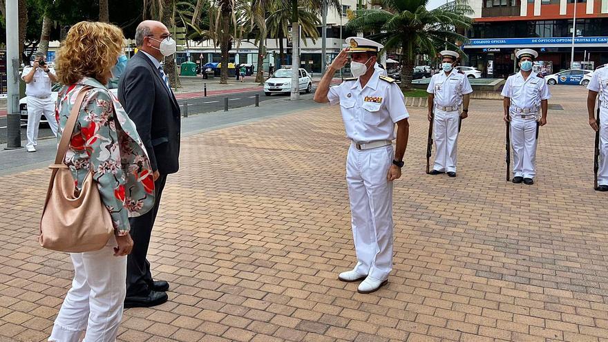 Visita al Mando Naval de Canarias