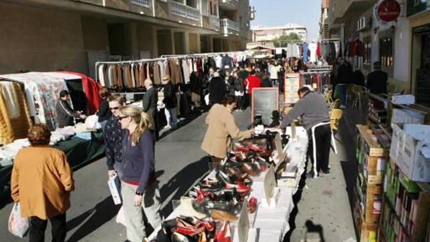 Imagen del mercadillo en Torrevieja.