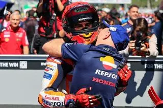 Marc Márquez deja una puerta abierta: "Sería muy bonito cerrar el círculo con Honda"