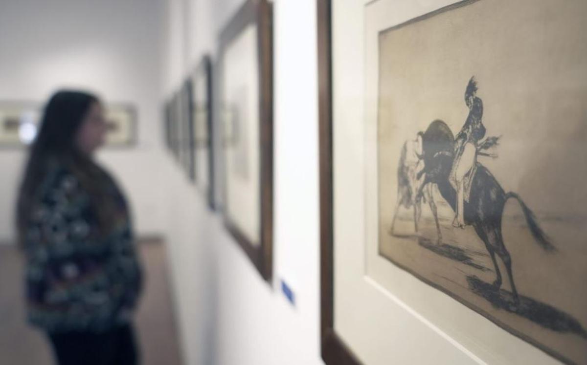 Una imagen de la exposición en Antequera