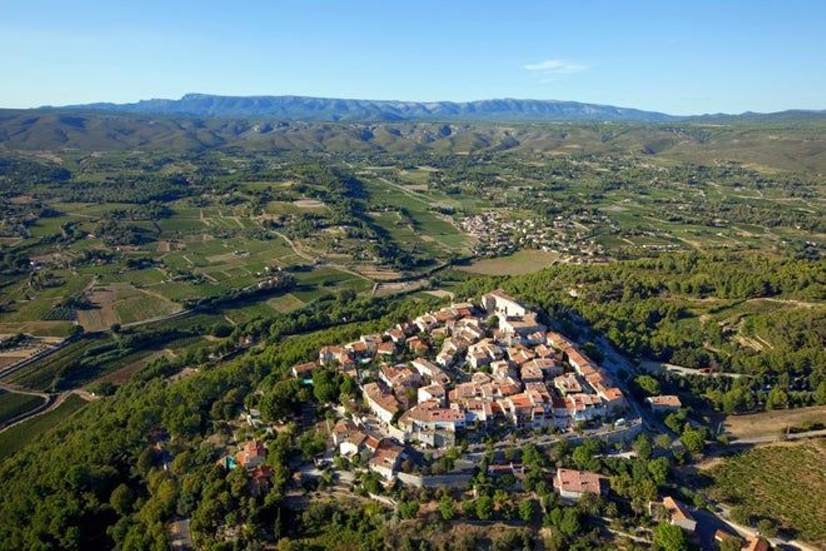 El macizo de la Sainte-Baume, en Francia,