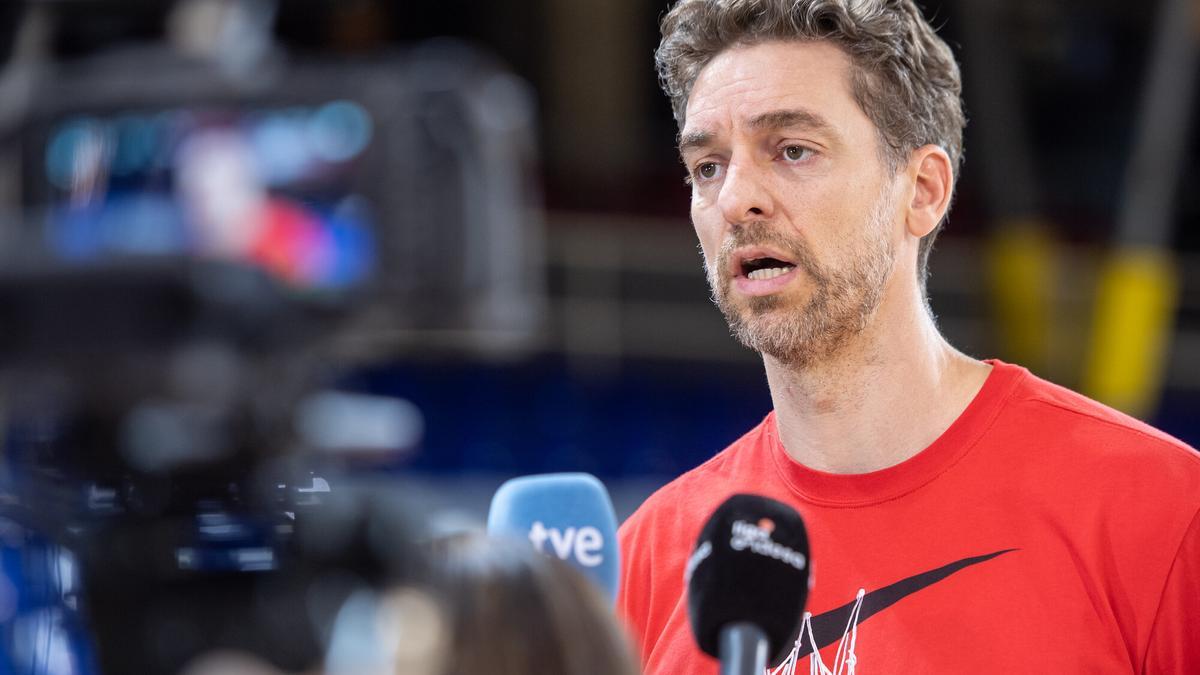 Pau Gasol durante la pasada temporada con el Barça.