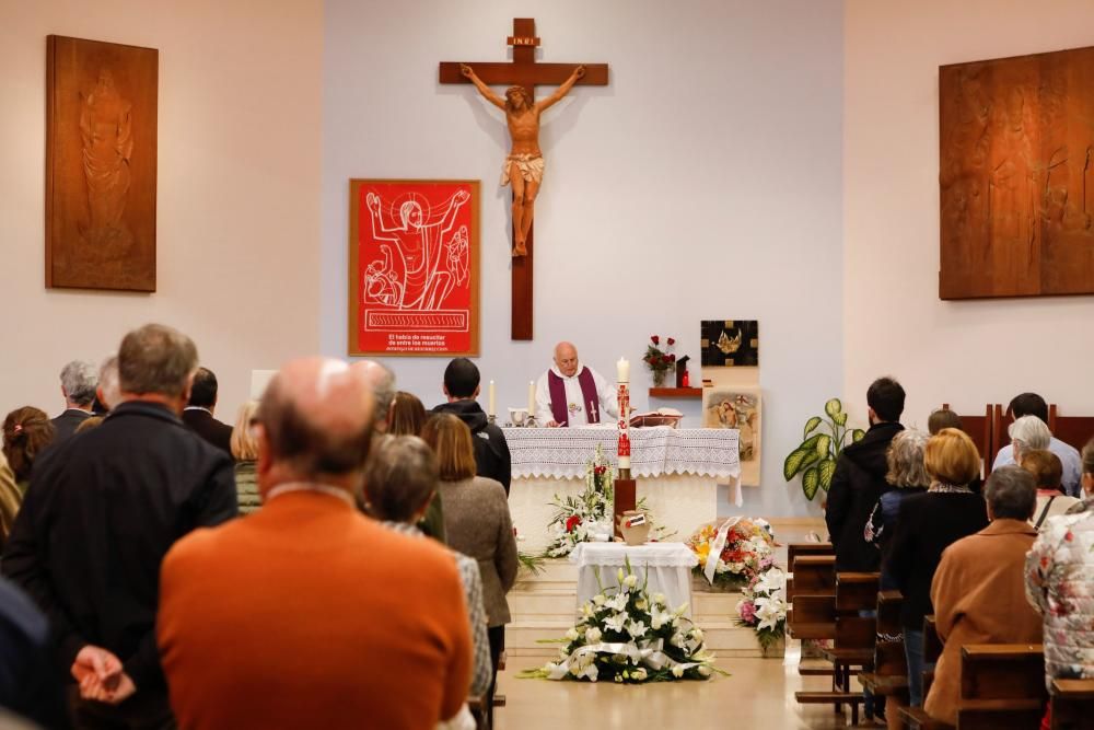 Funeral en El Coto por el montañero muerto