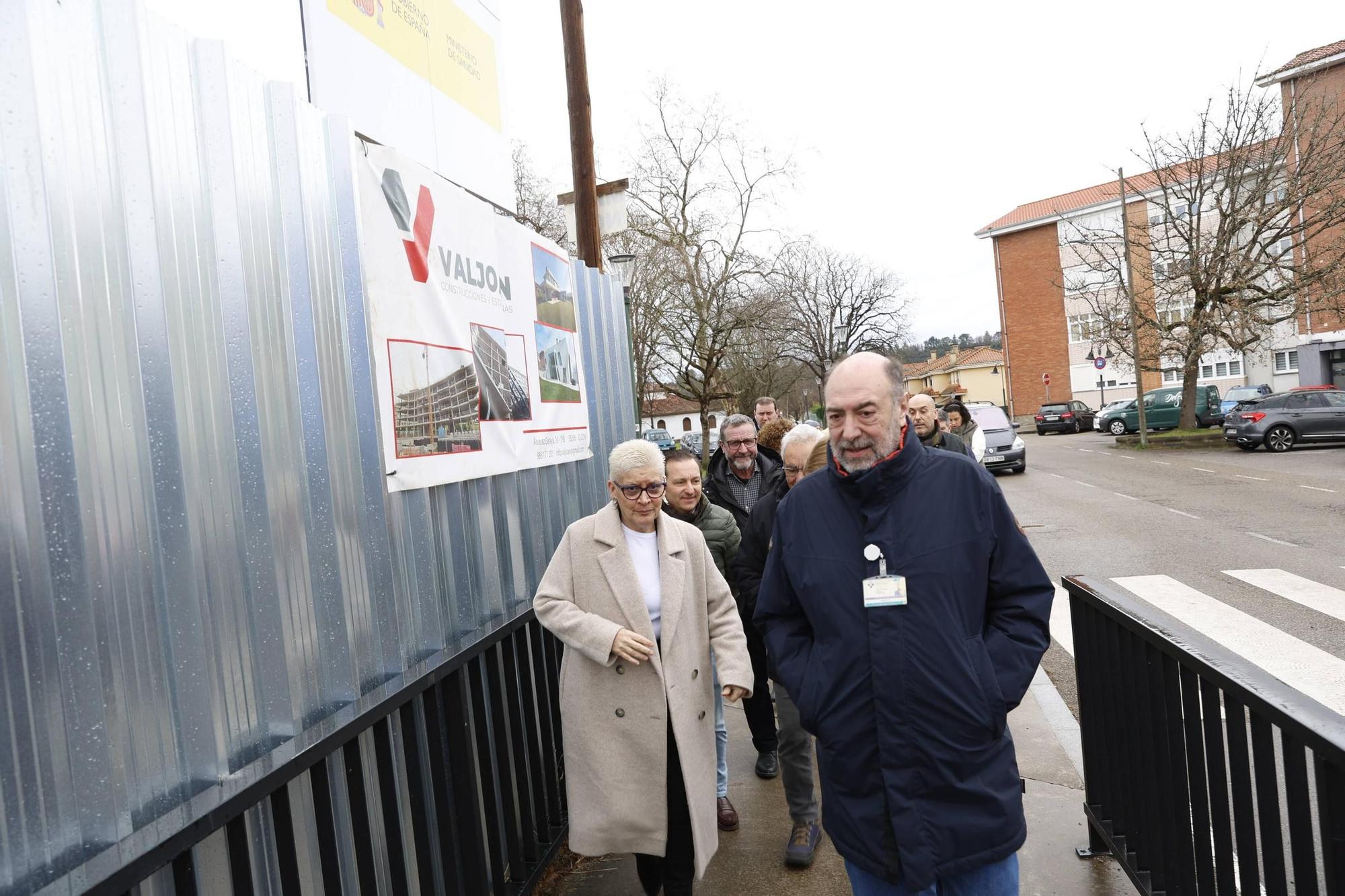 Así avanzan las obras del consultorio de Vega-La Camocha, en imágenes